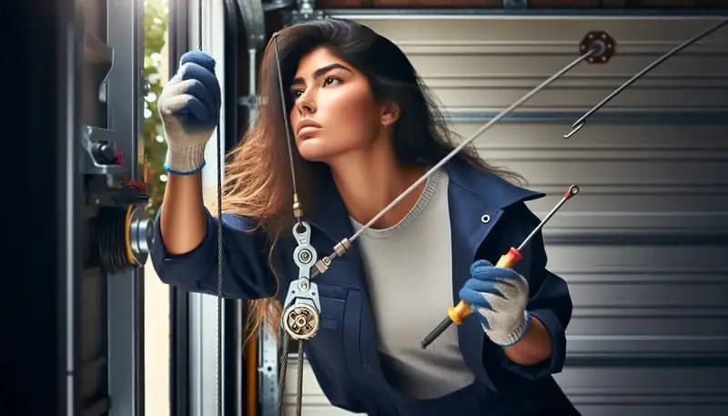 Garage Door Cable Repair — Stratford