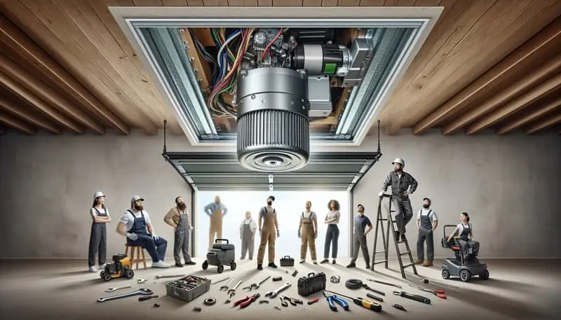 Garage Door Opener Repair — Corcoran