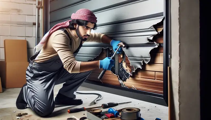 Garage Door Panel Replacement in Elm View