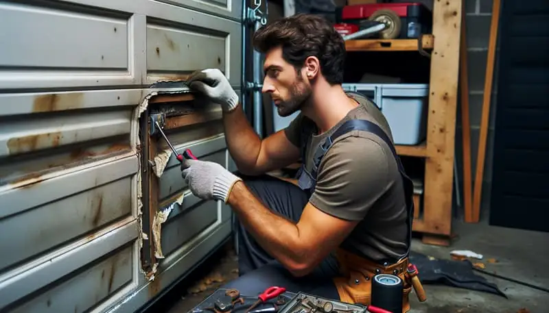 Garage Door Panel Replacement — Conejo