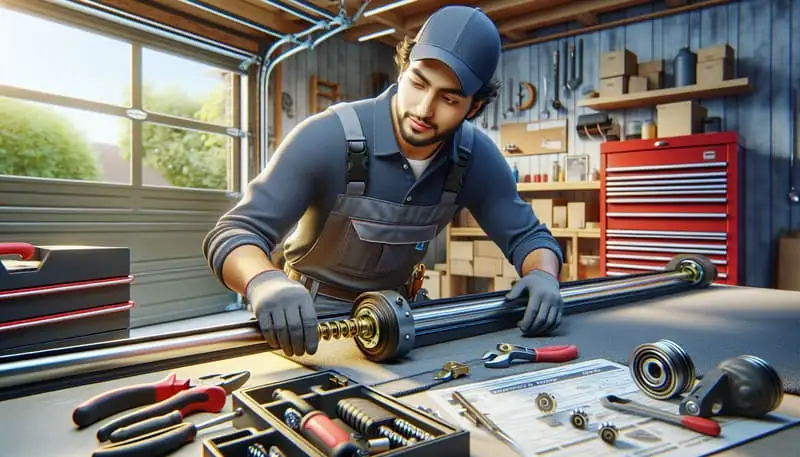 Garage Door Roller Replacement in Bowles