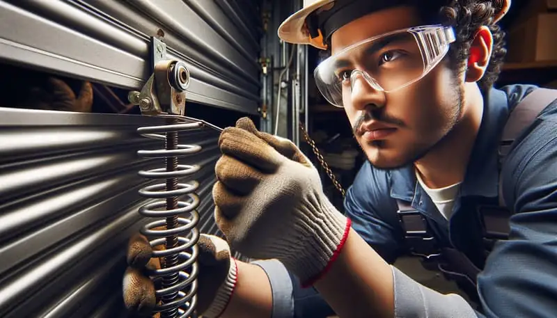 Garage Door Spring Repair — Del Rey