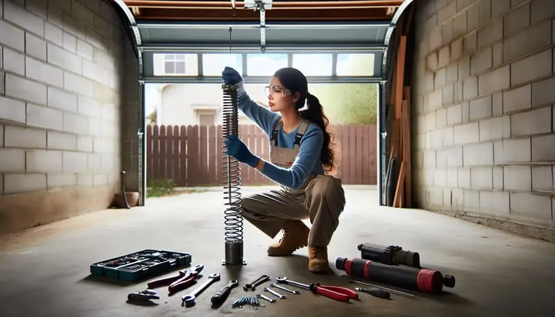 Garage Door Spring Repair — Turk