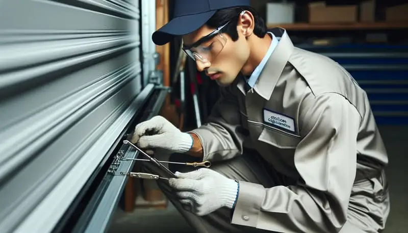 Garage Door Track Repair — Remnoy